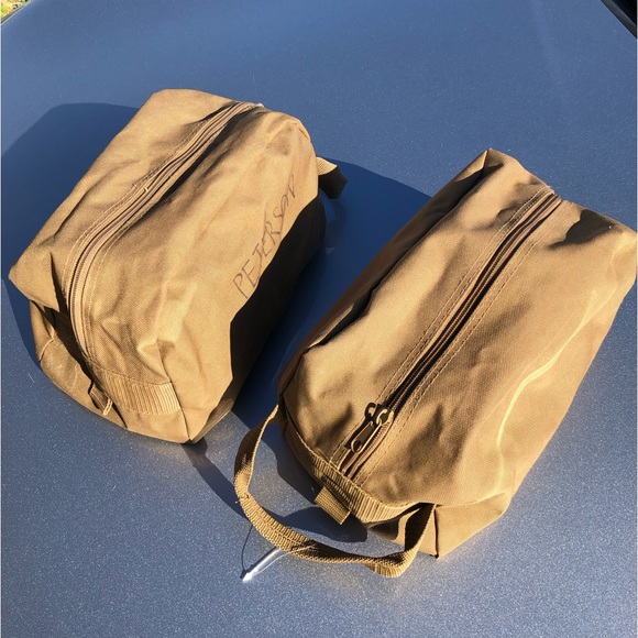 Tan Mercury Tactical Gear DOPP Luggage Handheld Travel Toiletries Bag 12”x7”x5” - Picture 1 of 15